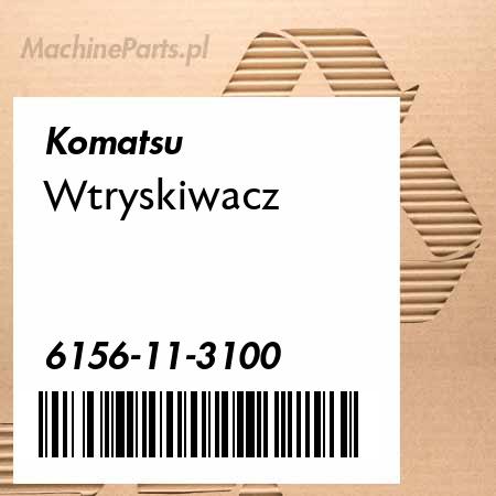 6156-11-3100 Wtryskiwacz do Komatsu silnik - S6D125